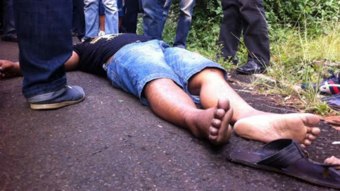 Ilustrasi pencuri yang tewas ditembak polisi.