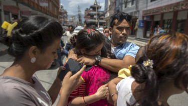 nepal kembali diguncang gempa