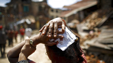 nepal kembali diguncang gempa