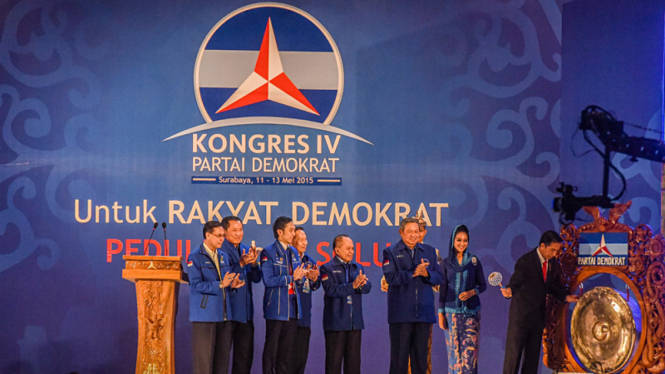 kongres partai demokrat ke-iv di surabaya