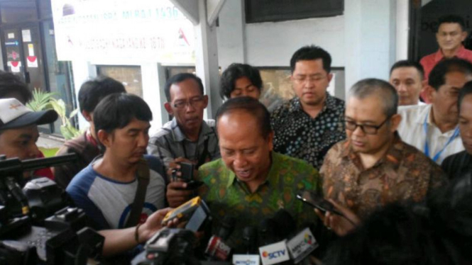 Menristek Dikti M Nasir sidak kampus STIE Adhy Niaga