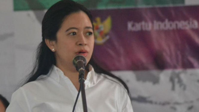 Menko Pembangunan Manusia dan Kebudayaan, Puan Maharani.