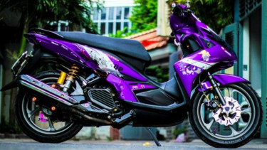 Yamaha Nouvo modifikasi.