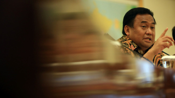 Menteri Perdangan Rachmat Gobel Gelar Jumpa Pers Terkait Beras