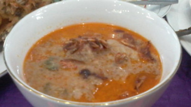 Opor jantung pisang.