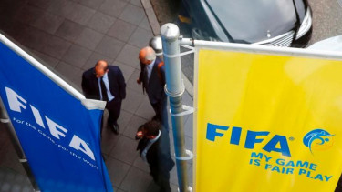 Bendera FIFA di Zurich, Swiss