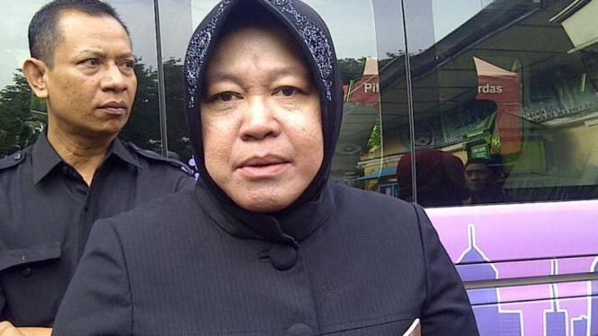 Wali Kota Surabaya, Tri Rismaharini alias Risma.