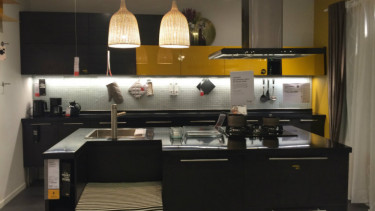 Ilustrasi dapur modern 