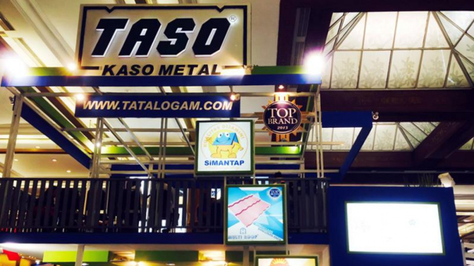 Stand Tata Logam Dalam Indobuildtech 2015.