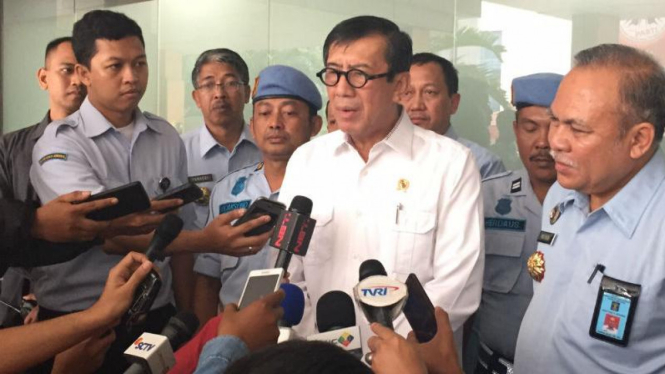 Menteri Hukum dan HAM, Yasonna Hamonangan Laoly.