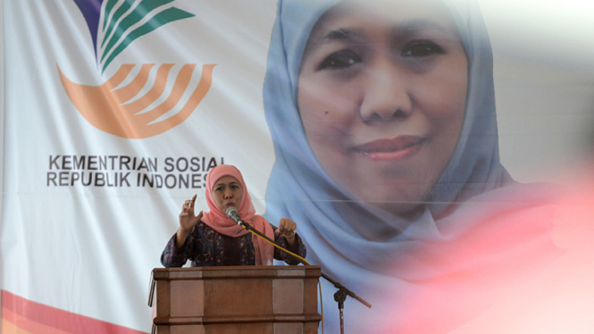 Menteri Sosial Khofifah Indar Parawansa 