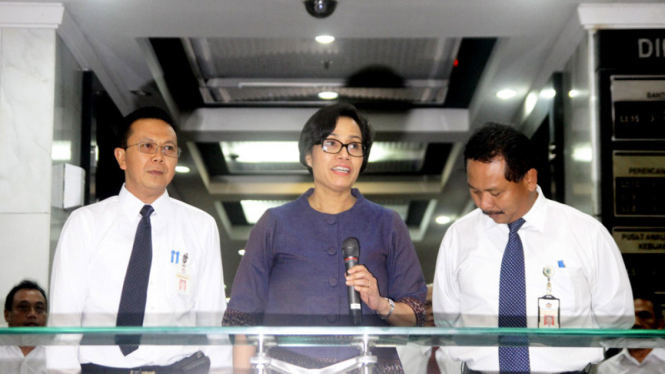 Sri Mulyani Indrawati resmi menjabat menteri keuangan
