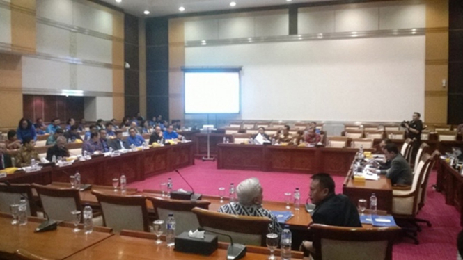 Rapat Kerja Komisi I DPR RI dan Kominfo