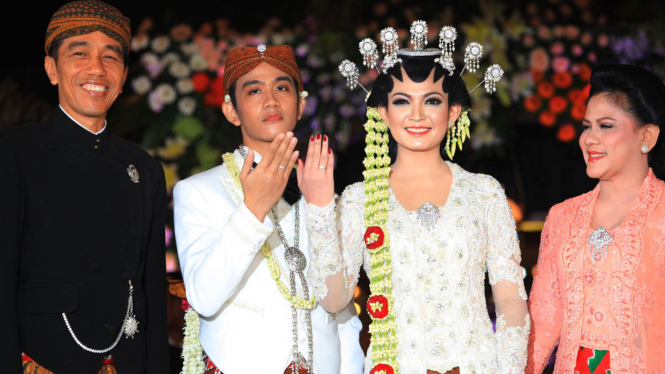 Akad Nikah Gibran Rakabuming Raka dan Selvi Ananda