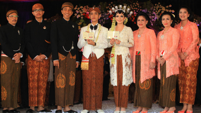 Akad Nikah Gibran Rakabuming Raka dan Selvi Ananda