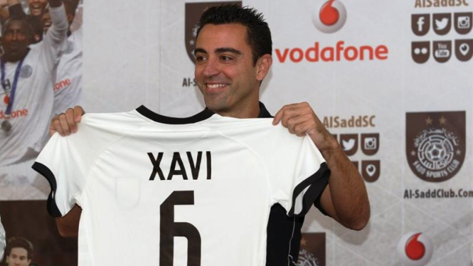 Gelandang anyar Al Sadd, Xavi