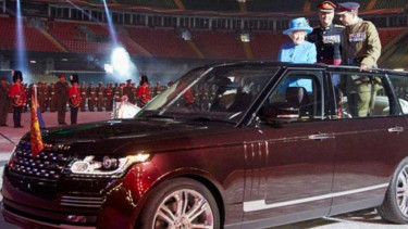 Mobil khusus yang dirancang untuk Ratu Elizabeth