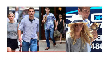 Jeniffer Lawrence dan bodyguard.