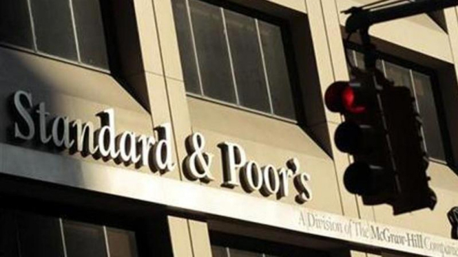 Kantor lembaga pemeringkat investasi internasional Standard and Poor's.