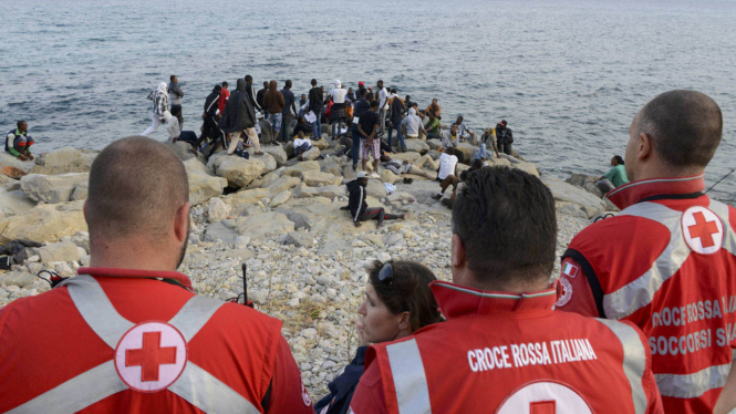 Italia Kesulitan Atasi Para Imigran