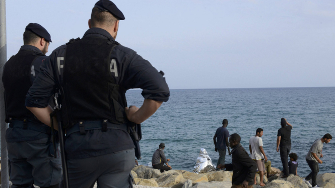 Italia Kesulitan Atasi Para Imigran