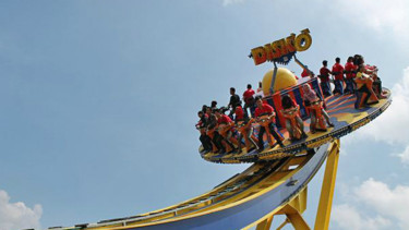 Wahana Disko, Jungle Land, Sentul, Jawa Barat