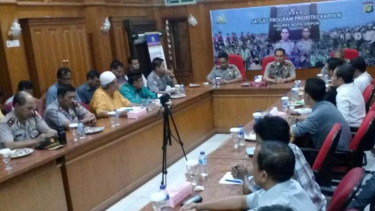 Rapat Pemerintah kota Depok jelang Ramadhan