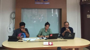 ICW saat menggelar konferensi pers