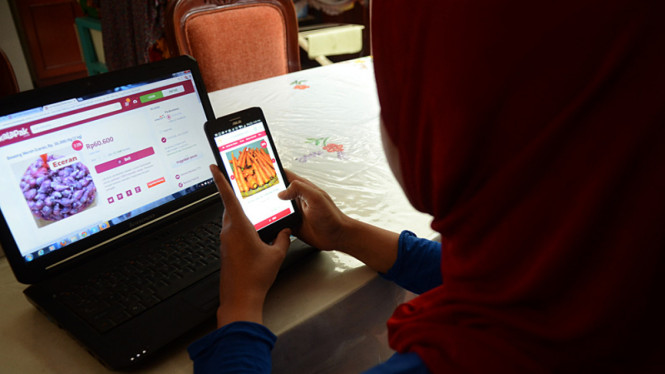 pesan barang kebutuhan pokok melalui online