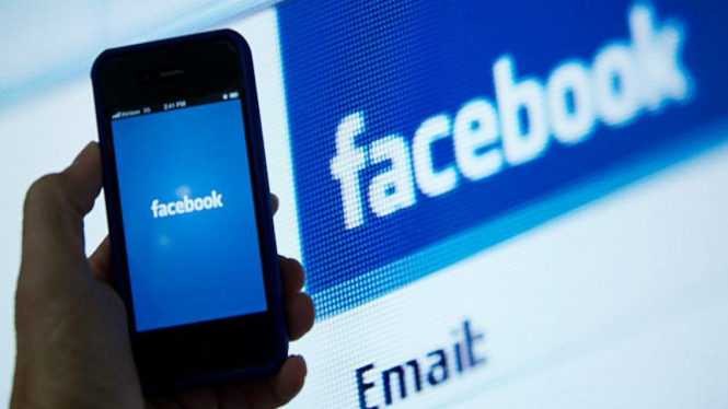 Ilustrasi Facebook.