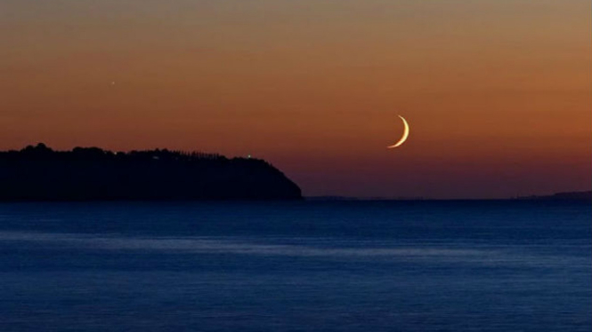 Ilustrasi malam Lailatul Qadar.