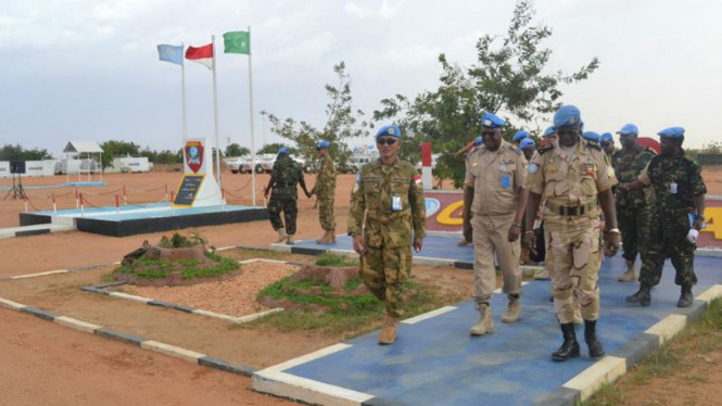 Pasukan Perdamaian RI di bawah Bendera PBB di Darfur, Sudan.