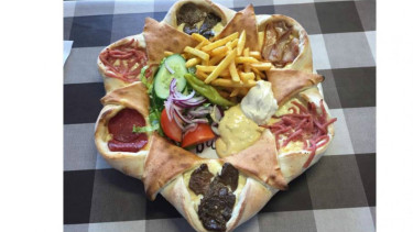 Vulkan pizza.