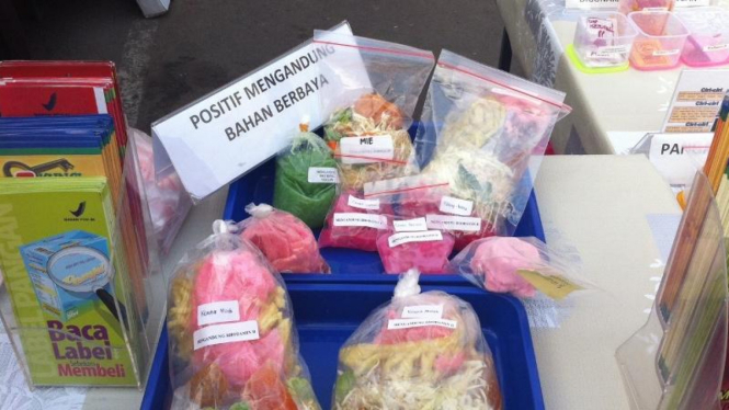 Makanan mengandung zat berbahaya (Foto ilustrasi)