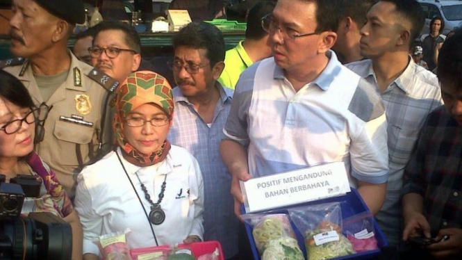 Ahok lakukan sidak di benhil