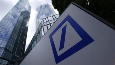 Logo Deutsche Bank . (Reuters/Ralph Orlowski)