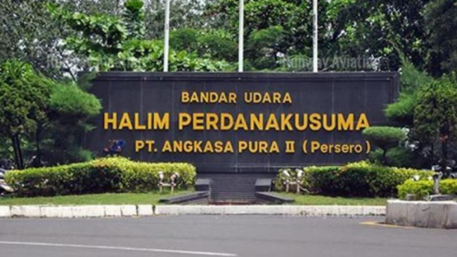 Bandar Udara Halim Perdanakusuma.