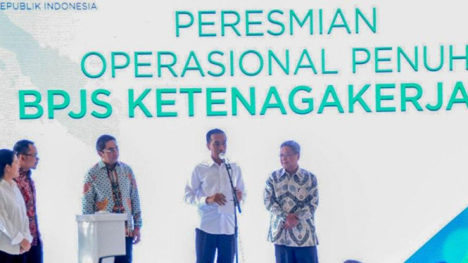 Peresmian operasional BPJS Ketenagakerjaan