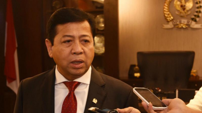 Ketua DPR Setya Novanto.