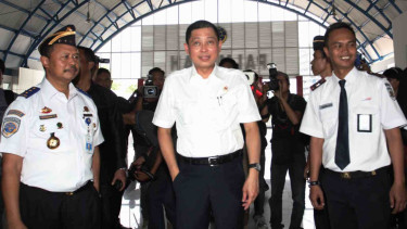 Menteri Perhubungan Ignasius Jonan