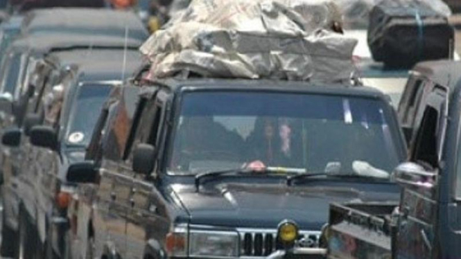 Barang bawaan mudik.