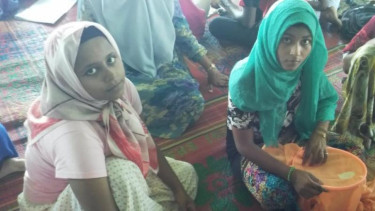 Pengungsi Rohingnya.