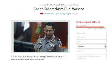Petisi Copot Kabareskrim.
