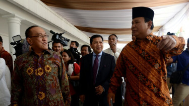 ARB dan Prabowo Subianto.