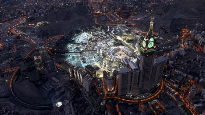 Malam Lailatul Qadar di Masjidil Haram.