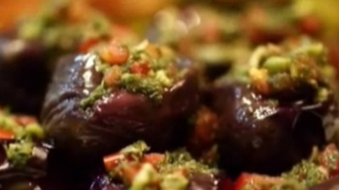 Makanan Kairo, Mesir.