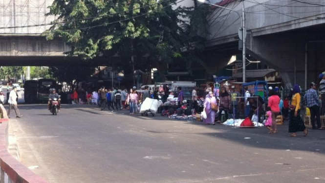 Situasi di sekitar kawasan Tanah Abang
