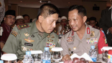 Bahas Jakarta, Kapolda, Pangdam dan Ormas Kumpul di Mapolda Metro Jaya