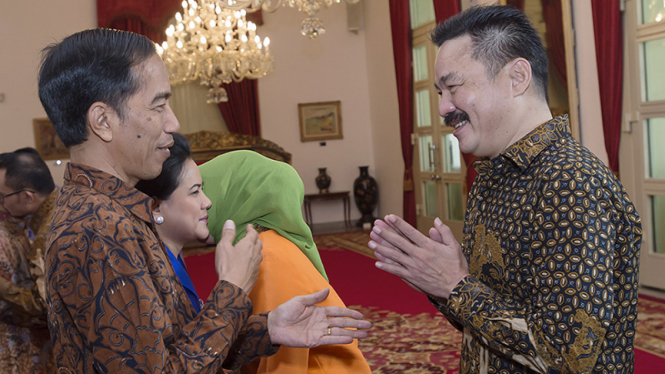 Presiden Jokowi Silahturahmi Idul Fitri