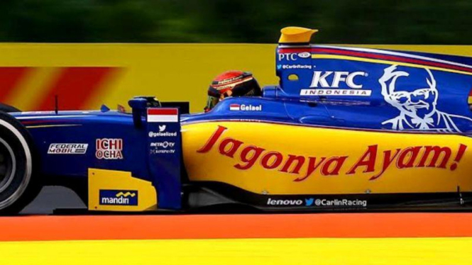Sean Gelael di GP2
